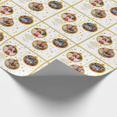 Papier Cadeau Personalized Photo - Custom Family Holiday (Coin)