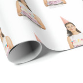 Papier Cadeau Personalized photo gift card - Personalized gift  (Coin rond)