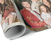 Papier Cadeau Personalized Photo Wrapping Paper (Coin rond)