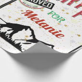 Papier Cadeau Personalized Special Delivery From The North Pole (Coin)