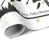 Papier Cadeau Personalized Special Delivery From The North Pole (Coin rond)