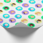 Papier Cadeau personnages dreamworks et disney (Coin)