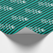 Papier Cadeau Personnalisable Conserver Le Calme De Votre Texte  (Coin)