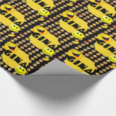 Papier Cadeau Personnalisation du parti Emoji (Coin)