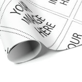 Papier Cadeau Personnalisé (Coin rond)