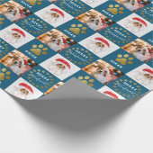 Papier Cadeau Personnalisé 2 Photo Pot Chien Chien Chien Chien P (Coin)