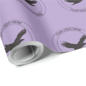 papier cadeau personnalisé avec logo pour entrepri (Coin rond)