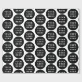 Papier Cadeau Personnalisé, élégant, moderne et minimal (Plat)