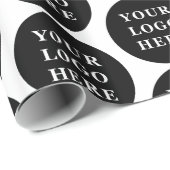 Papier Cadeau Personnalisé, élégant, moderne et minimal (Coin rond)