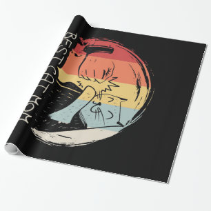 Papier Cadeau Personnalisé Meilleur Chat Maman Jamais Vintage