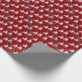 Papier cadeau personnalisé Reindeer Wrapper (Coin)