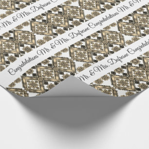 Papier Cadeau Personnalisé ukrainien Art multi Occasion