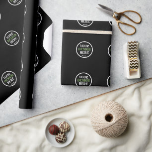 Papier Cadeau personnalisé, unique, élégant et minimaliste