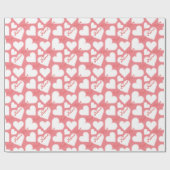 Papier cadeau personnalisé Valentine's Love Wrappi (Plat)