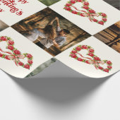 Papier Cadeau Personnaliser 10 Photos Heureuse Sainte-Valentin R (Coin)