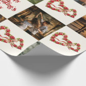 Papier Cadeau Personnaliser 10 Photos Heureuse Sainte-Valentin R (Coin)