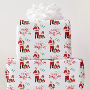 Papier Cadeau Personnaliser avec le nom pour les enfants de Père