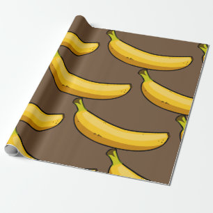 Papier Cadeau Personnaliser Banana