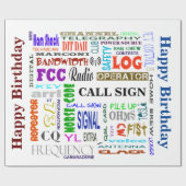 Papier Cadeau Personnaliser d'enveloppe de cadeau de collage de (Plat)