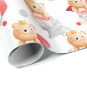 Papier Cadeau Personnaliser des jours fériés (Coin rond)