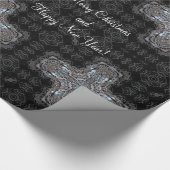 Papier Cadeau Personnaliser élégante croisée de LJP (Coin)