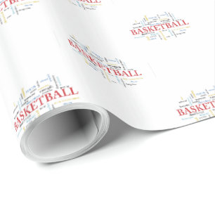 Papier Cadeau Personnaliser le Merci d'entraîneur de basket-ball