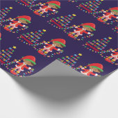 Papier Cadeau Personnaliser l'elfe de garçon multiculturel (Coin)