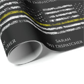 Papier Cadeau Personnaliser l'opérateur 911 (Coin rond)