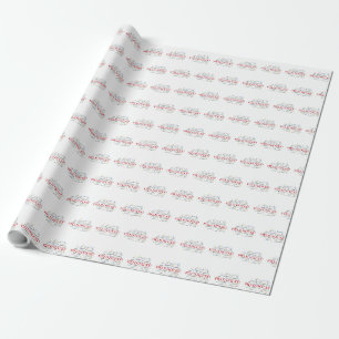 Papier Cadeau Personnaliser, Merci d'entraîneur de hockey de ter
