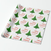 Papier Cadeau Personnaliser nom noël (Déroulé)