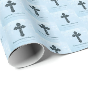 Papier Cadeau Personnaliser, Ordination Anniversaire Prêtre, Cr