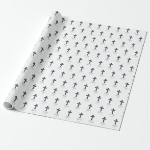 Papier Cadeau Personnaliser, Ordination Anniversaire Prêtre, Cr