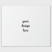 Papier Cadeau Personnaliser ou Adapter (Plat)