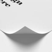 Papier Cadeau Personnaliser ou Customiser (Coin)