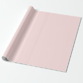 Papier Cadeau Personnaliser Pink Ajouter une photo couleur (Déroulé)