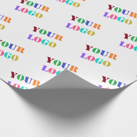 Papier Cadeau Personnalisez le logo de votre entreprise ou le pa (Coin)
