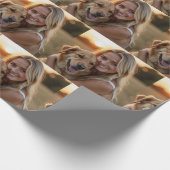 Papier Cadeau Personnalisez votre propre photo personnalisée (Coin)