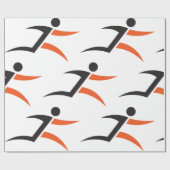 Papier Cadeau Personne exécutant la conception (Plat)