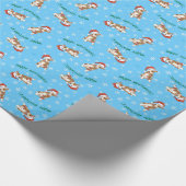 Papier Cadeau Personnel heureux de Howlidays AM (Coin)