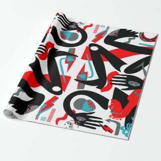 Papier Cadeau Personnes modernes