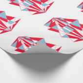 Papier Cadeau Perspective colorée (Coin)