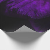 Papier Cadeau Pétale de fleurs violettes (Coin)