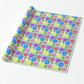 Papier Cadeau Pétales D'Été (Déroulé)