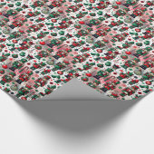 Papier Cadeau Pétards en bois enchantés Arrière-plan (Coin)