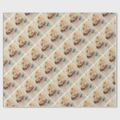 Papier Cadeau Peter Pan sur le radeau de nid (Plat)