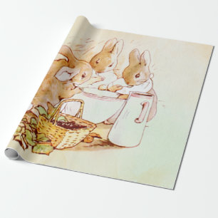 Papier Cadeau Peter Rabbit Beatrix Potter