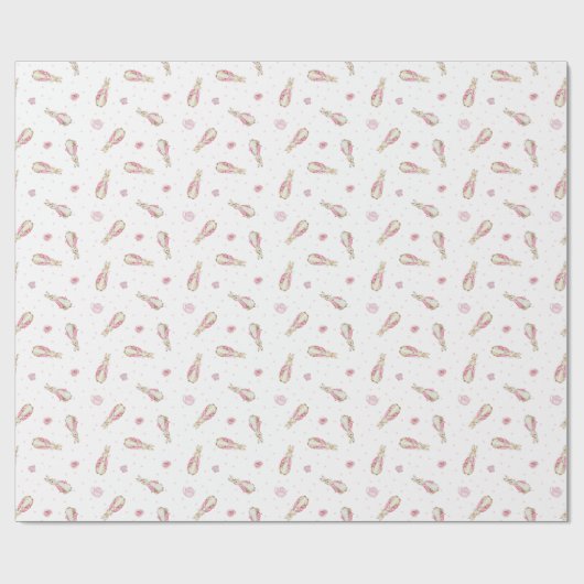 Papier Cadeau Peter Rabbit Bébé Anniversaire (Plat)