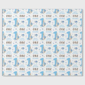 Papier Cadeau Peter Rabbit Bébé Le premier enveloppement d'anniv (Plat)