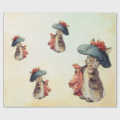 Papier Cadeau Peter Rabbit (Benjamin) (Plat)