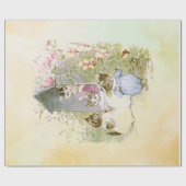 Papier Cadeau Peter Rabbit (chats) (Plat)